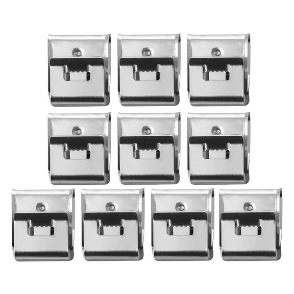 WHAMVOX  55 Pcs Trailer Frame Wire Clamps Stainless Steel Clips Cable