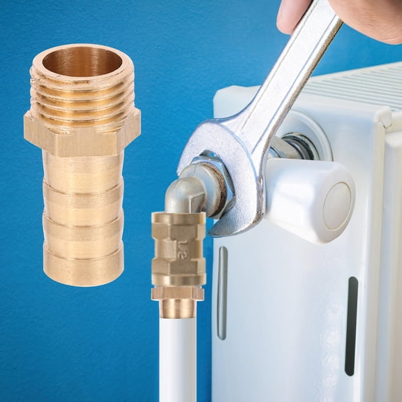 PENIKOKO Hose Fitting Golden Copper 5Pcs