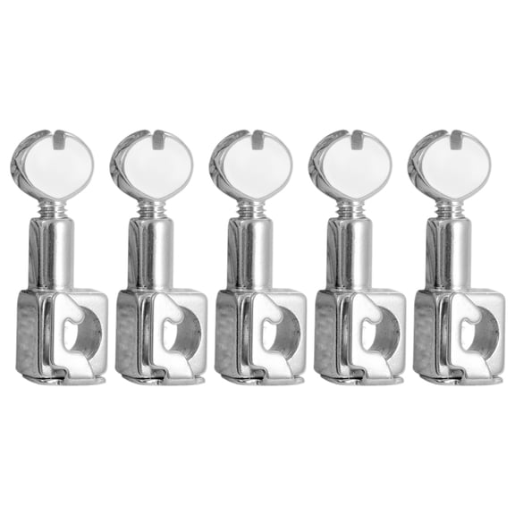 WHAMVOX 5Pcs Needle Clamp for Sewing Machine Metal Sewing Machine Parts Silver