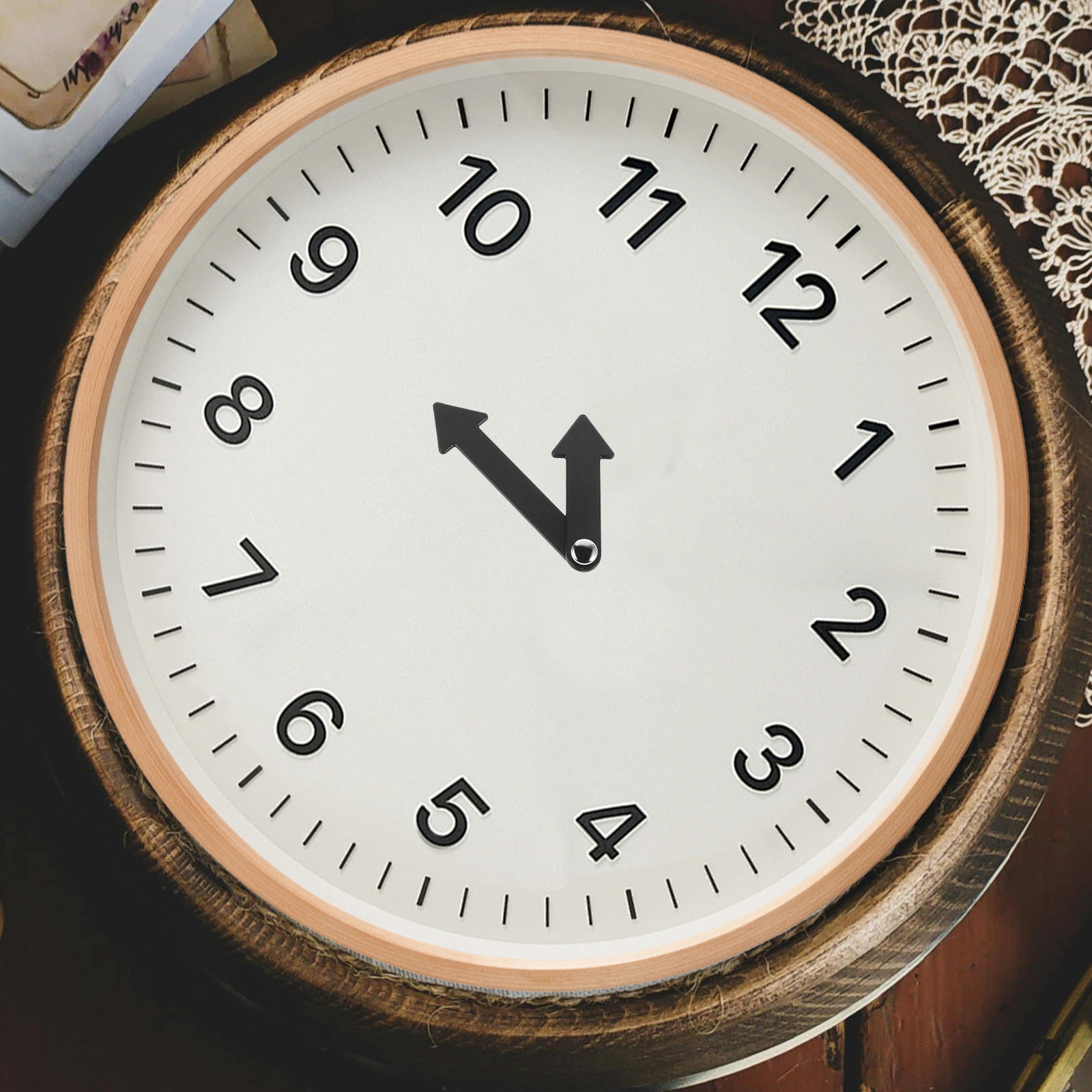 WHAMVOX 5Pcs Plastic Clock Hands for Classroom Teaching Prop DIY Time ...