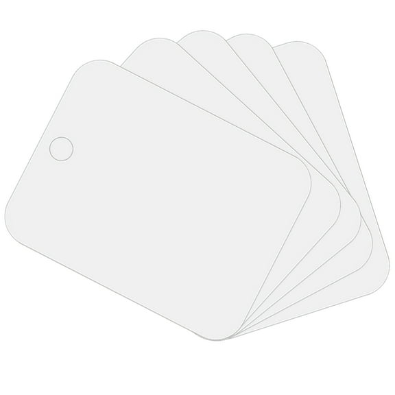 WHAMVOX DIY Acrylic Wall Mirror Decals for Home Silver Reflective Tile Bathroom Supply 5 Pieces