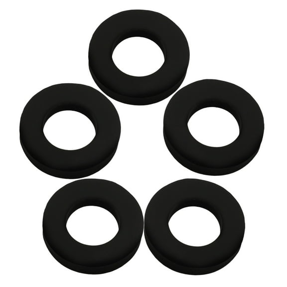 WHAMVOX 5Pcs Soda Machine Seal Gasket Rubber Seals Rings for Gas Leakage Prevention 2.40X2.40X0.12in
