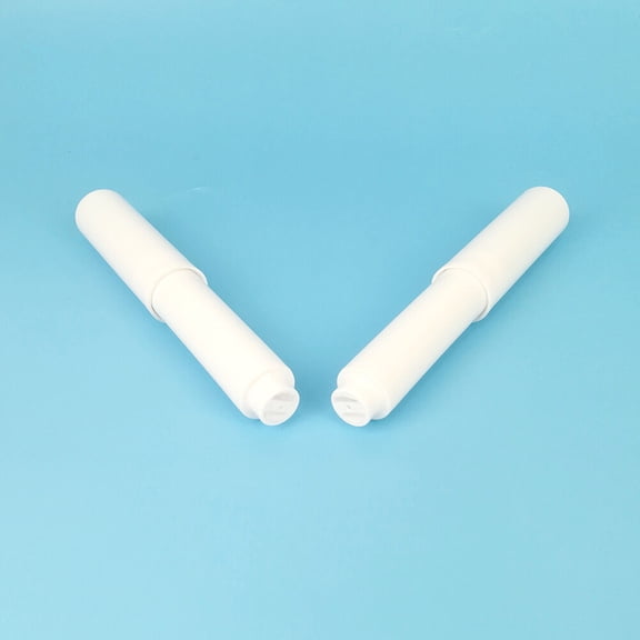 ROMANSENTIAL Paper Roller 5Pcs White Plastic with Spring-Loaded Mechanism for Simple and Durable Application