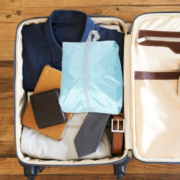 WHAMVOX 5pcs Compression Packing Cubes For Travel Multi-Functional Luggage Organizer Bags Packing Travel Accessories For Clothes Shoes Toiletries