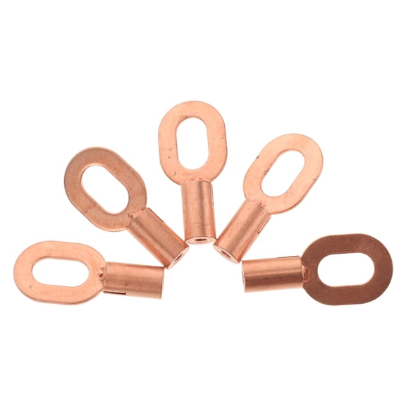 WHAMVOX 5pcs Dent Pulling Rings Aluminum Dent Pulling Straight Washer Metal Shrink Repair Tool for Panel Welder Spot Welding Machine Coffee