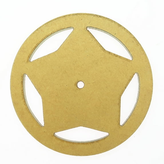 WHAMVOX 5pcs Round Templates Quilting Patchwork Embroidery Model Handmade DIY Sewing Tool Set