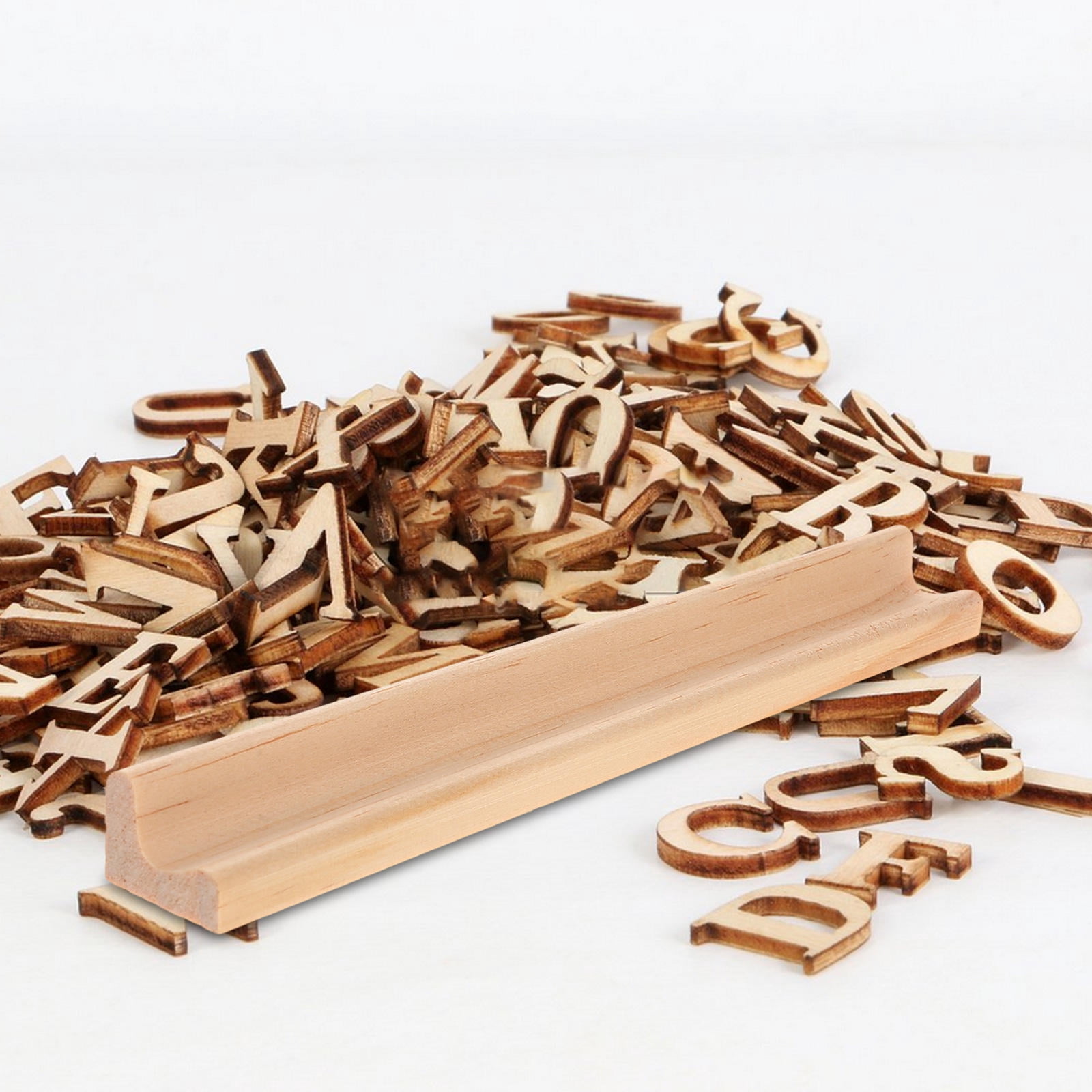 WHAMVOX 5pcs Wooden Toy Domino Holders for Mexican Train and Mahjong ...