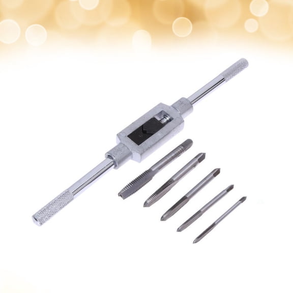 WHAMVOX 6 PCS Screw Extractor Broken Remover Damaged Bolt Keys Silver