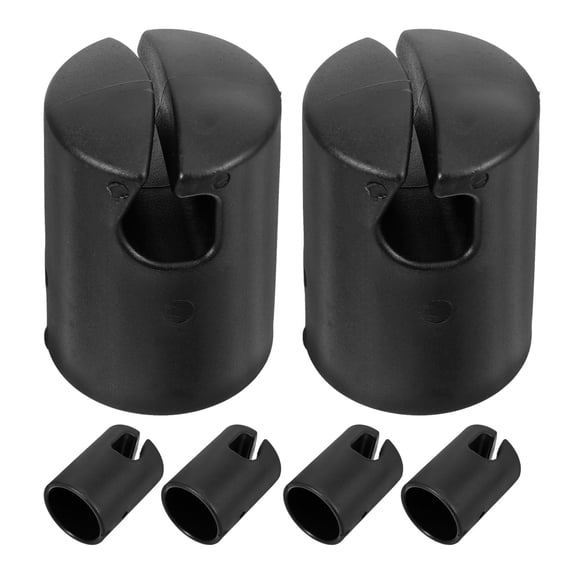 WHAMVOX 6-Piece Black Trampoline Replacement Parts Set for Kids, Accessories 5.20X3.60X3.60CM
