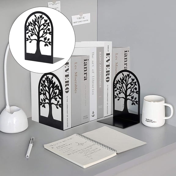 WHAMVOX 6 Pcs Bookshelf Stand Support Accesories Supply Prevent from Falling Office