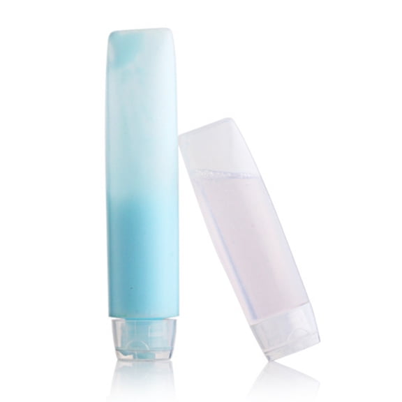 ROMANSENTIAL Travel Cream Bottle Travel Squeeze Bottles Hdpe 6Pcs