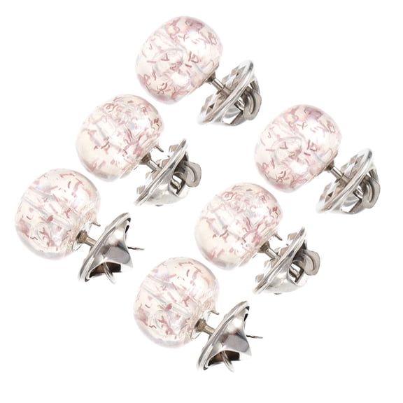 WHAMVOX  6 Pcs Clothes Snap Invisible Snaps Elegant Corsage Collar Safety Buckles