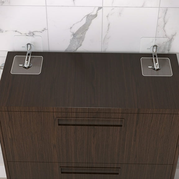 WHAMVOX 6 Pcs Furniture Wall Anchor Anti-fall Restraints Baby Child