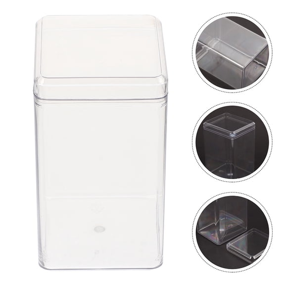 WHAMVOX 6 Pcs Girls Storage Display Cabinet Sturdy Display Case