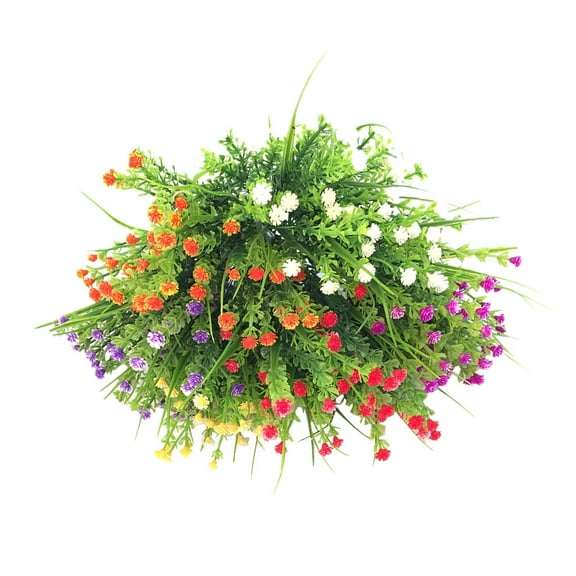 WHAMVOX 6 Pcs Greenery Simulated Water Grass Decoration Artificial Plants for Home Decor