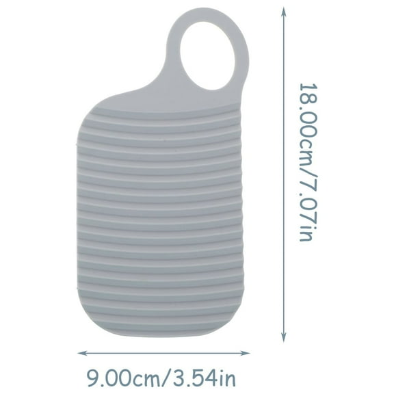 WHAMVOX  6 Pcs Laundry Washing Board Mini Washboard Stripe Texture Lightweight