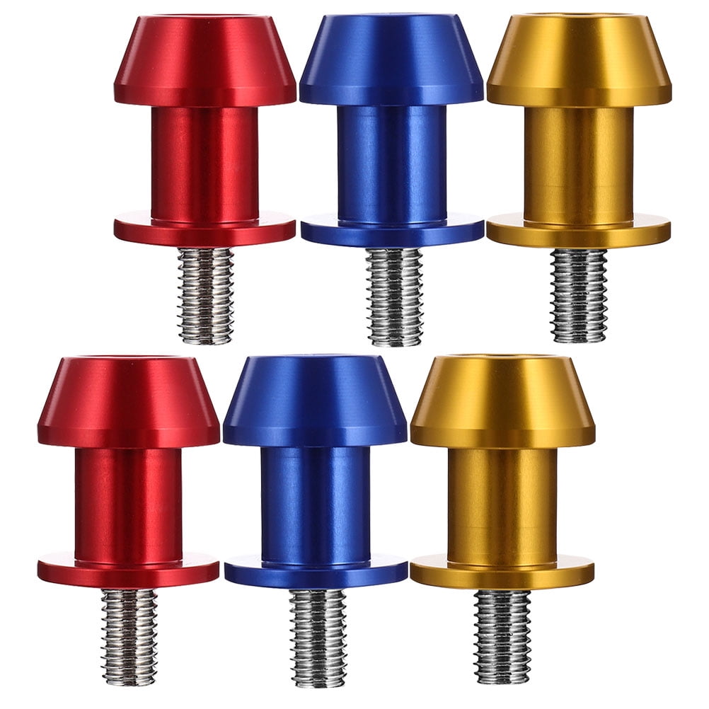 WHAMVOX 6 Pcs Motorcycle Accessory Swing Arm Spools Sliders Accessories