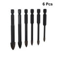 thumbnail image 1 of WHAMVOX 6-Piece Multifunctional Drill Bit Set for Masonry, Tile, Wall Drilling - Coated Bits, 1 of 8