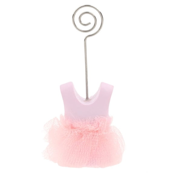 FESTFENDS Nameplates Pink Resin Women Engagement Parties 6Pcs 11.8 * 0.79 * 0.79In