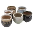 thumbnail image 1 of WHAMVOX  6 Pcs Small Plant Pot Ceramic Flowerpot Succulent Home Decoration, 1 of 8