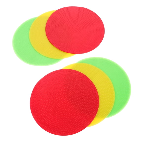 WHAMVOX 6-Pack Football Field Marking Training Discs for Accurate Layout and Field Practice