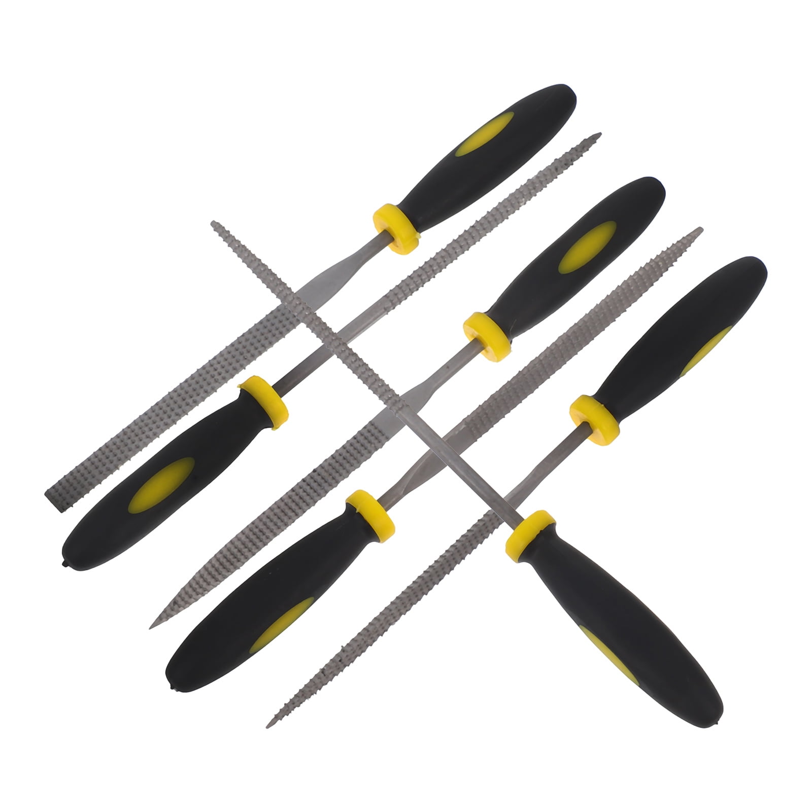 WHAMVOX 6 Pcs Wood Rasp Hand Mini File Kit Grip Tool Files for ...