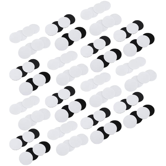 ROMANSENTIAL 60Pairs Home Use Non Trace White Carpet Stickers for Sofa Cushion and Rug Fixing