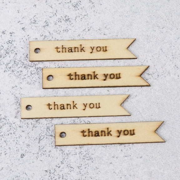 WHAMVOX 60 Pcs Wall Letter Plate Pendant Creative Gift Decorative Props