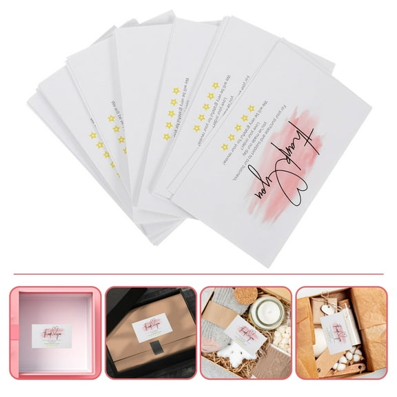 SEWCHICS Thank You Cards Bulk Baby Shower Wedding 60Pcs Chic Design