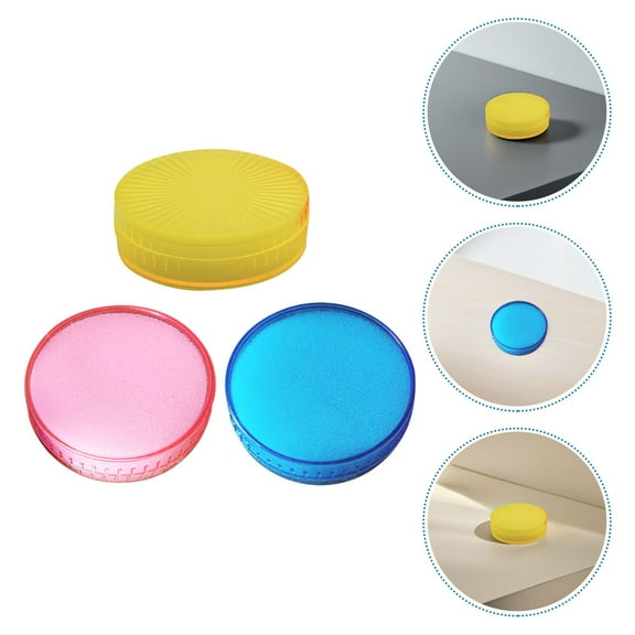 WHAMVOX 6PCS Finger Sponge Hand Sponge Moistener Round Sponge Moistener Fingertip Sponge Cash Counting Sponges Office Paper Moistener