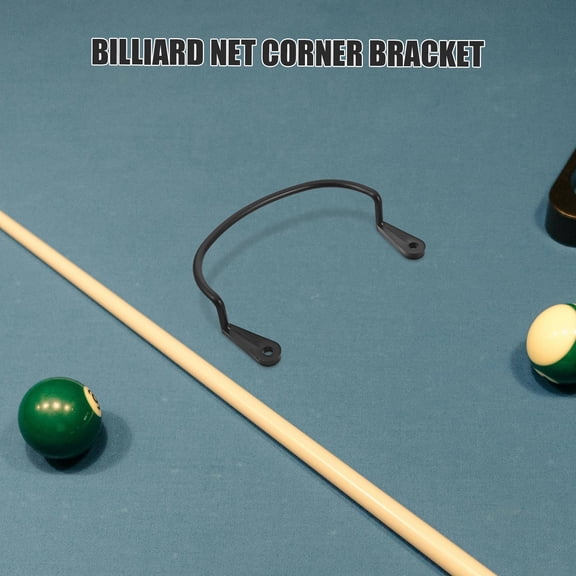 WHAMVOX 6Pcs Billiard Net Corner Bracket Kit for Pool Table Accessories with Sleek Design