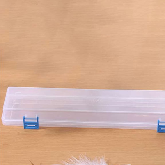 WHAMVOX 6Pcs Clear Paint Brush Case Calligraphy Pen Box for Watercolor Oil Paint Pencil Drawing Tool