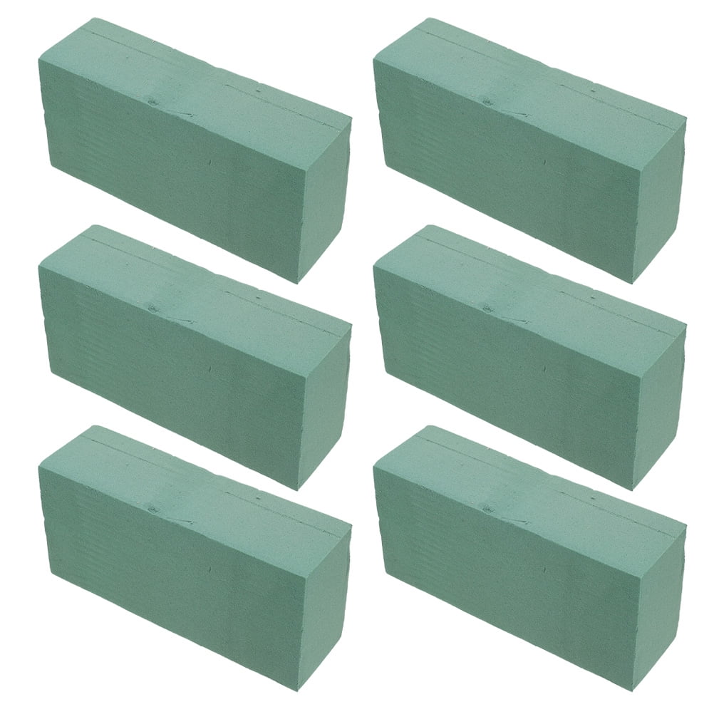 WHAMVOX 6Pcs Craft Floral Foams Cubes Flower Arrangements Foam Floral Block Foams Flower Arrangement Foam