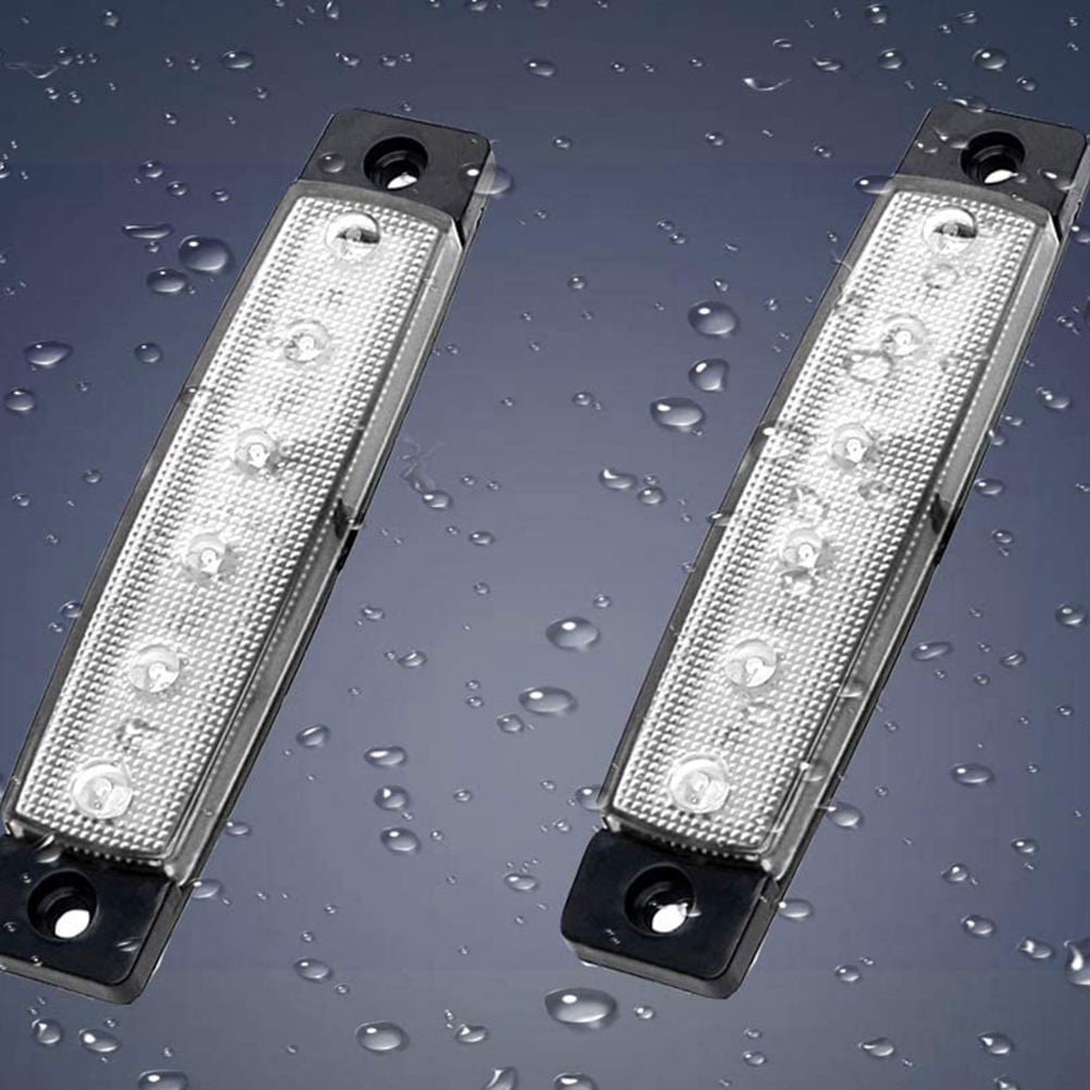 Greluma Pack Of 2 90 LED Boat Guided Underwater Lights, 12 V/24 V Round Marine Pontoon Boat Rear