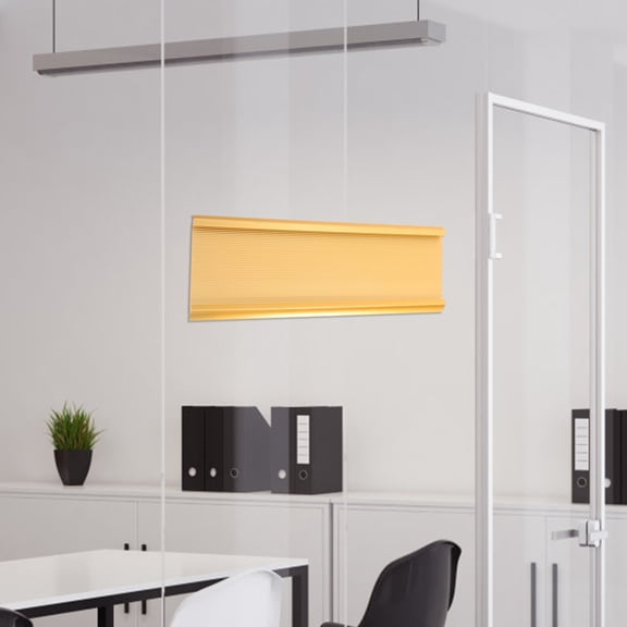 WHAMVOX 6pcs Aluminum Alloy Door Signs for Office School Hospital Simple Installation Identification Suitable for Various Environments Office Door Sign