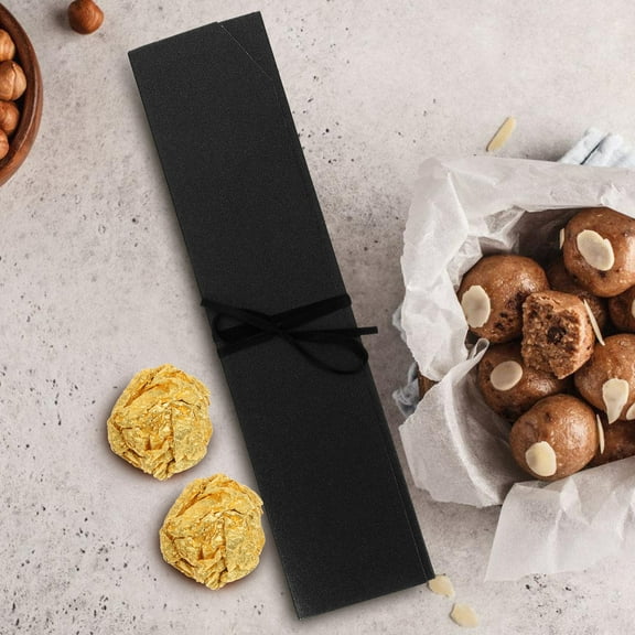 WHAMVOX 6pcs Chocolate Boxes Empty Chocolate Packaging Box 6-grid Macaron Box Truffle Box Chocolates Gift Box