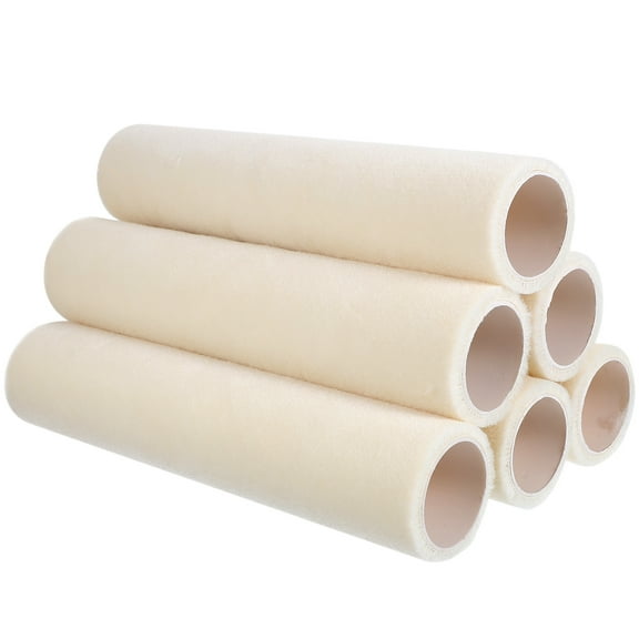 WHAMVOX 6pcs Roller Cover Replacement Paint Roller Painting Tool 9 Inch Repair Tool