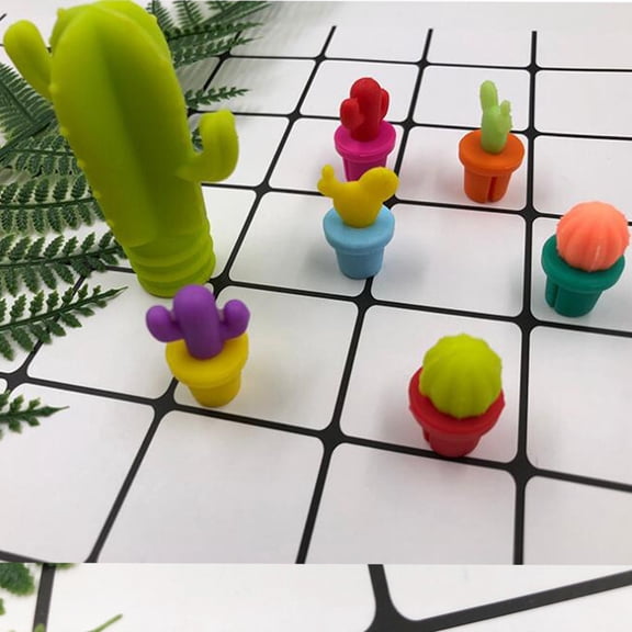 WHAMVOX 7-Piece Wine Bottle Stoppers Set, Cork Preservation Tools for Bar, Beverage Sealing Accessories