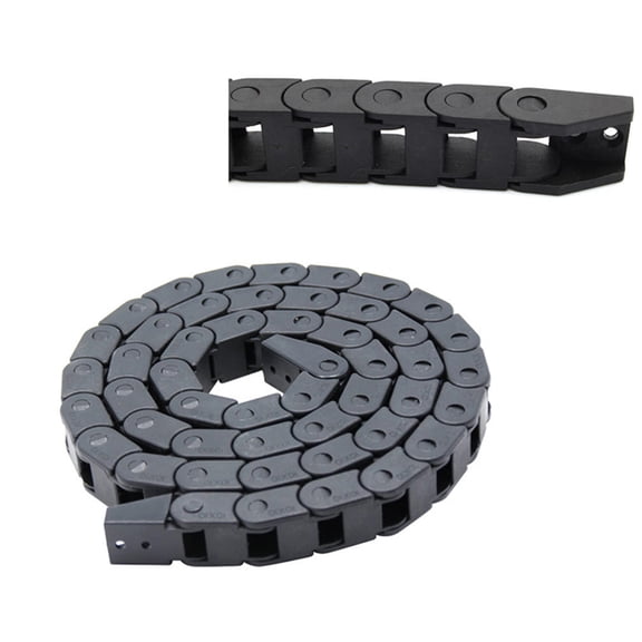 WHAMVOX 7 X7mm 3D Printer Tank Chain Cable Drag Accessories Chains Black