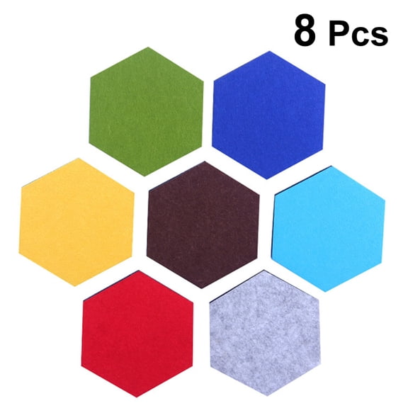 WHAMVOX 8 PCS Pin Boards Wall Stickers Decor 20.00X17.50X1.00CM
