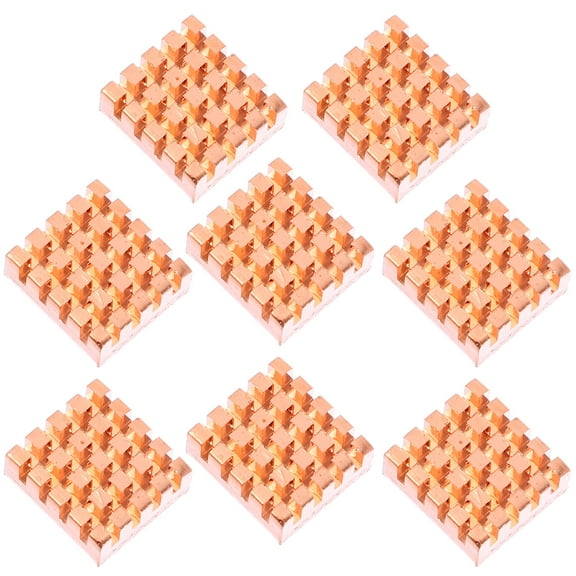 WHAMVOX 8 PCS Thermal Chip Computer Cooling Fin Practical Heat Sink