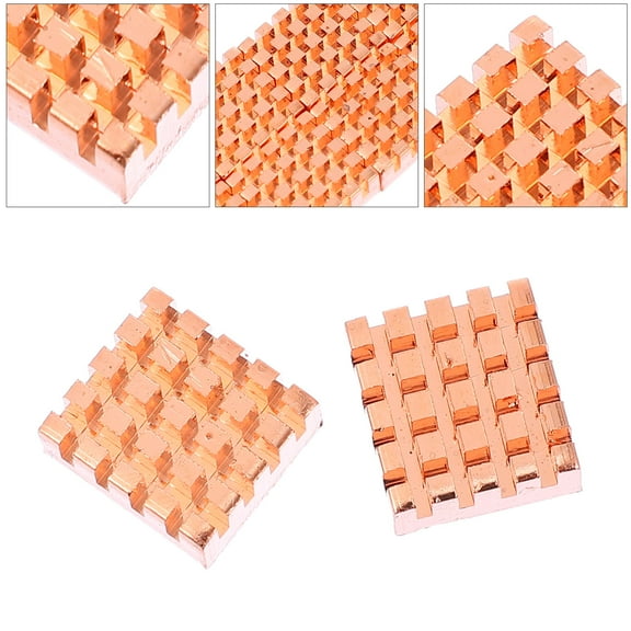 WHAMVOX 8 PCS Thermal Chip Cooling Fin Accessory Computer