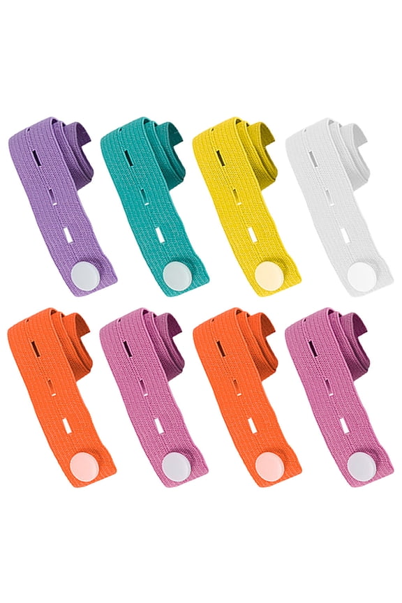 WHAMVOX  8 Pcs Clothes Storage Belt Wrapping Strap Saving Straps Travel