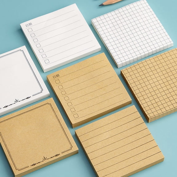 WHAMVOX  8 Pcs Note Labels Diary Planner Stickers The Office Student Use