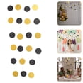 thumbnail image 1 of WHAMVOX  8 Pcs Paper Circle Garlands Decorations Theme Party, 1 of 8