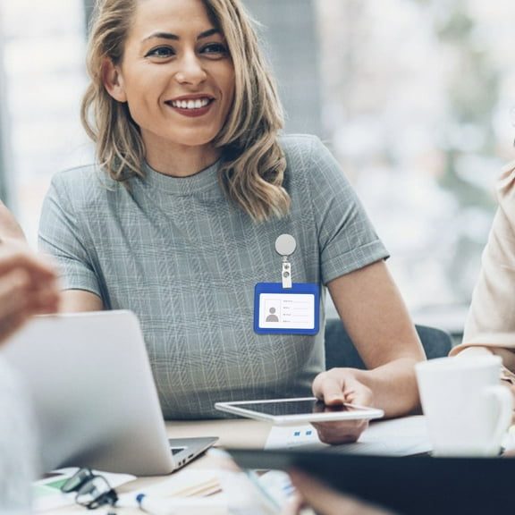 WHAMVOX 8 Pcs Retractable Deduct Work License Certificate