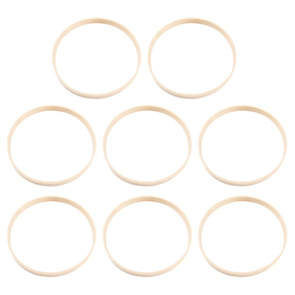 WHAMVOX  8 Pcs Wedding Party Wreath Frame Wall Hanging Hoop