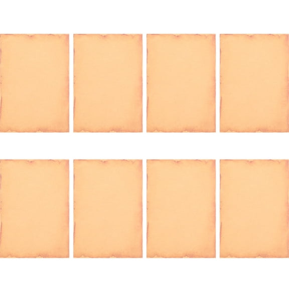 WHAMVOX 8 Sheets Paper Vintage Stationery Letter Writing Thank You Note