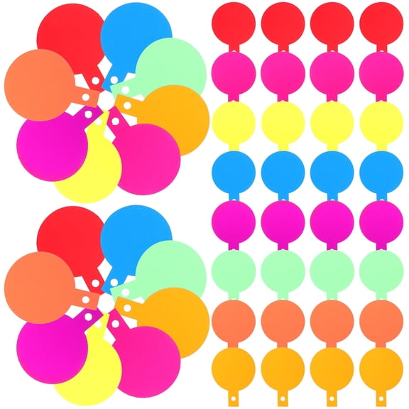 WHAMVOX 80 Pcs Labels Stickers Price Tag 14.00X10.50X0.10CM