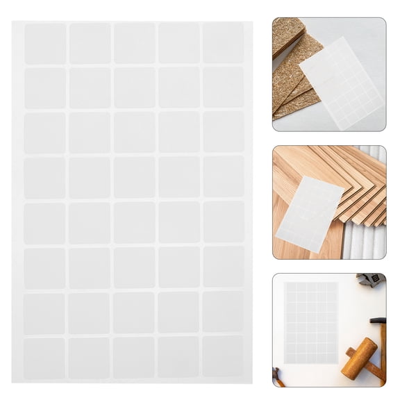 WHAMVOX 80 Pieces Double-Sided Soundproof Wall Mounting Tape for Noise Reduction and Secure Adhesion